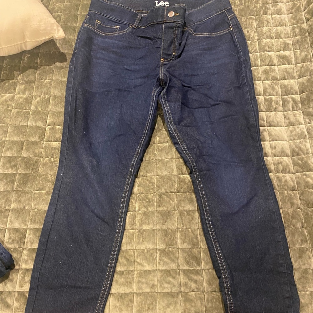 Lee pull on jegging Large